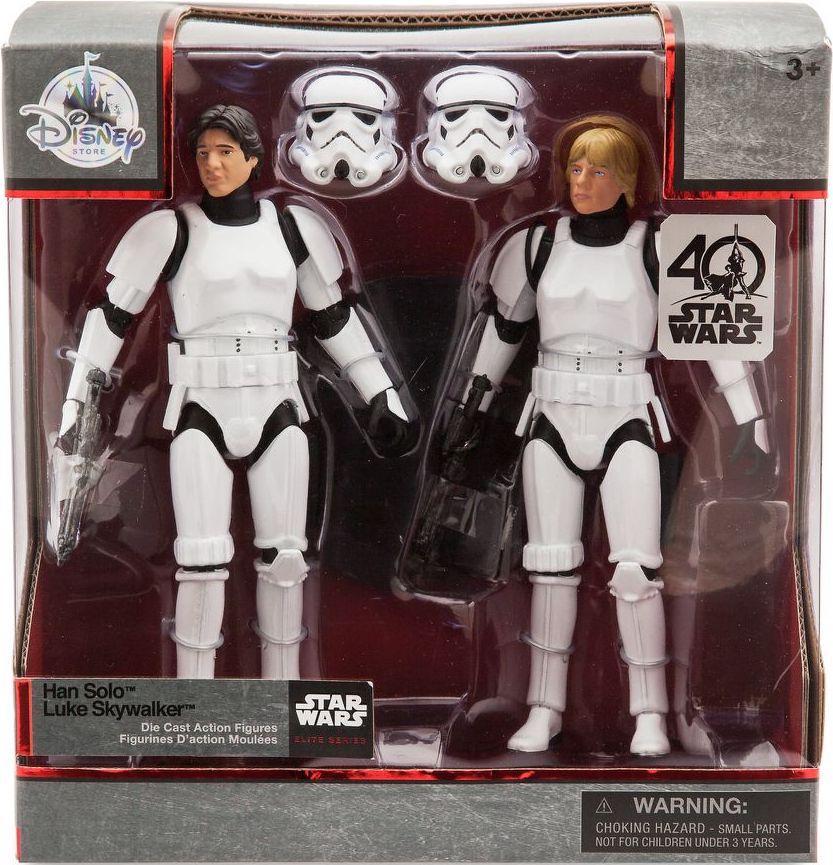 Star Wars The Black Series Han and Luke in Stormtrooper Disguise ...