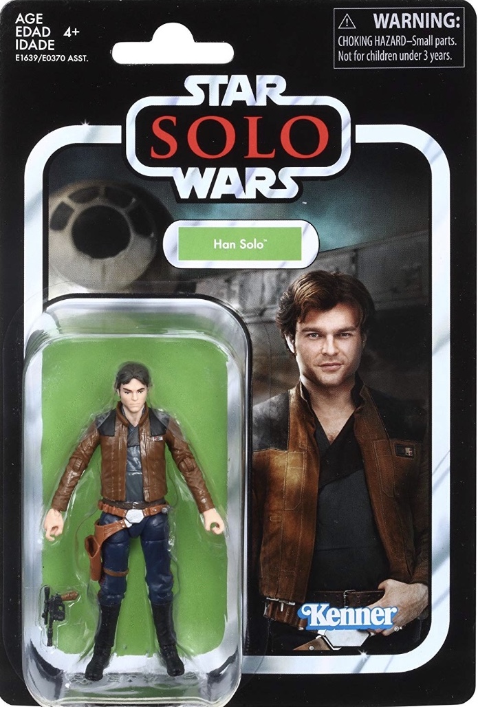 Star Wars Solo VINTAGE COLLECTION HAN SOLO  3.75" VC124 MOC 
