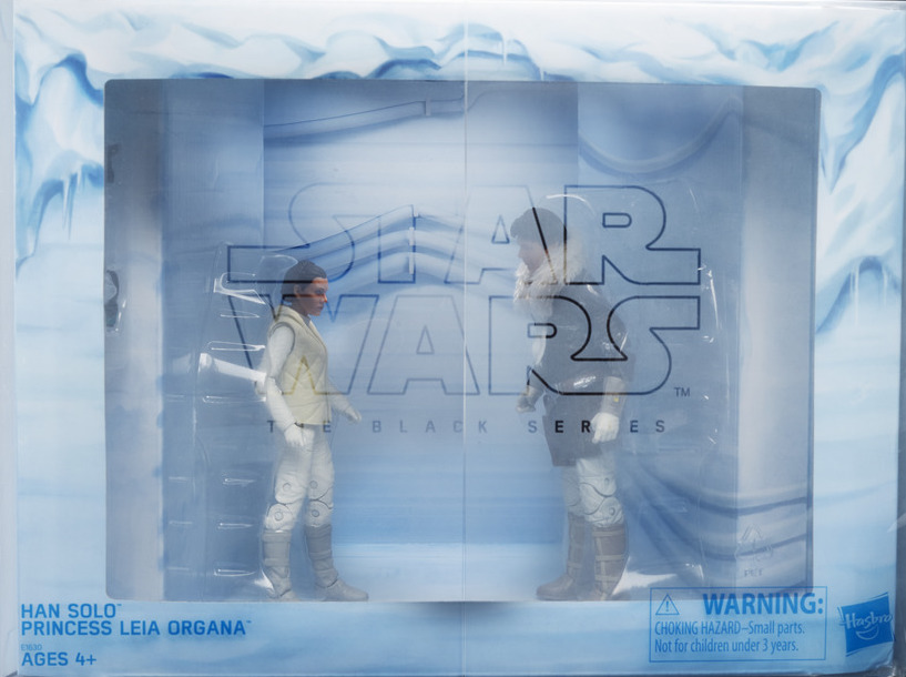 Han Solo And Princess Leia Organa On Hoth Star Wars 6 Black