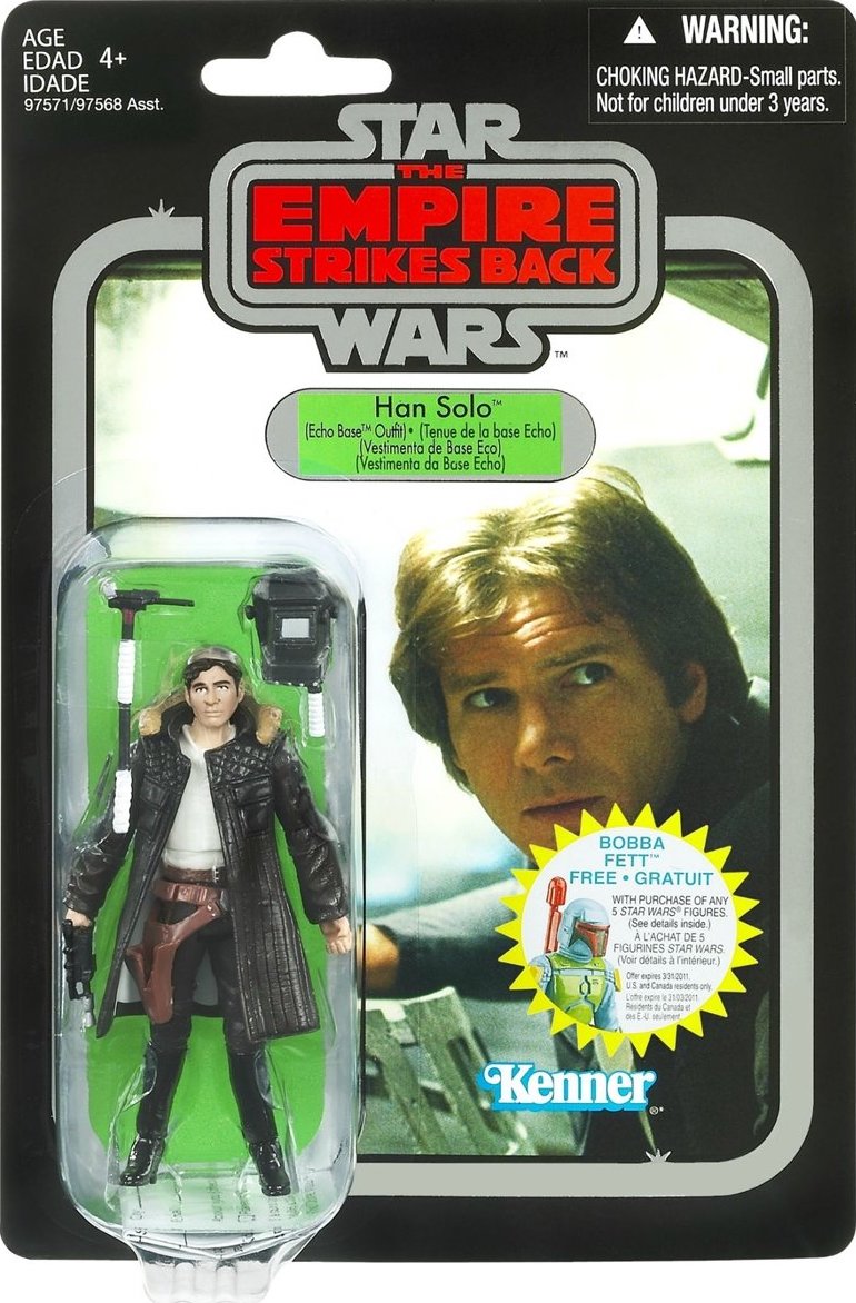 Star Wars Vintage Collection 3.75" Han Solo Echo Base NEW 