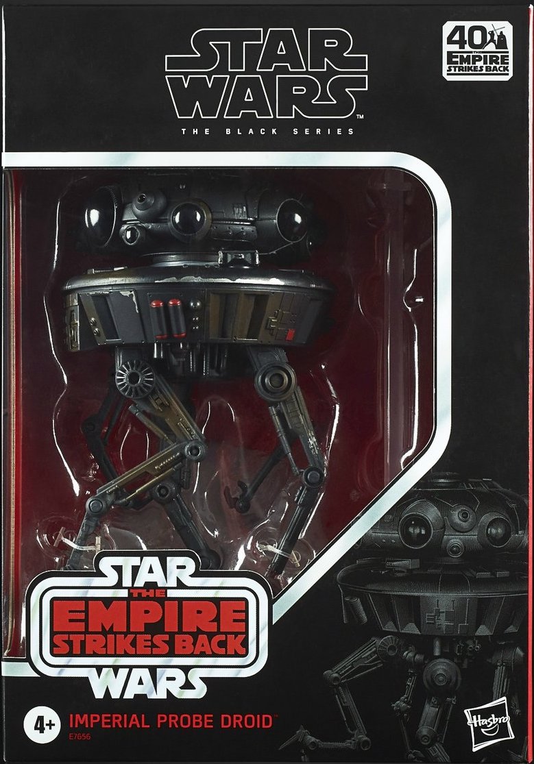 Star Wars Black Series 6 Inch Deluxe Action Figure Imperial Probe Droid D3 ESB 