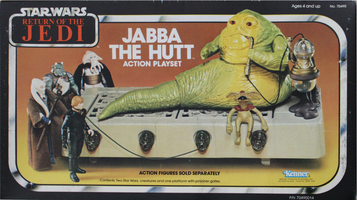 1983 Kenner Toy Book Catalog Insert 5"x4" Jabba Skiff Vehicles Vintage Star Wars