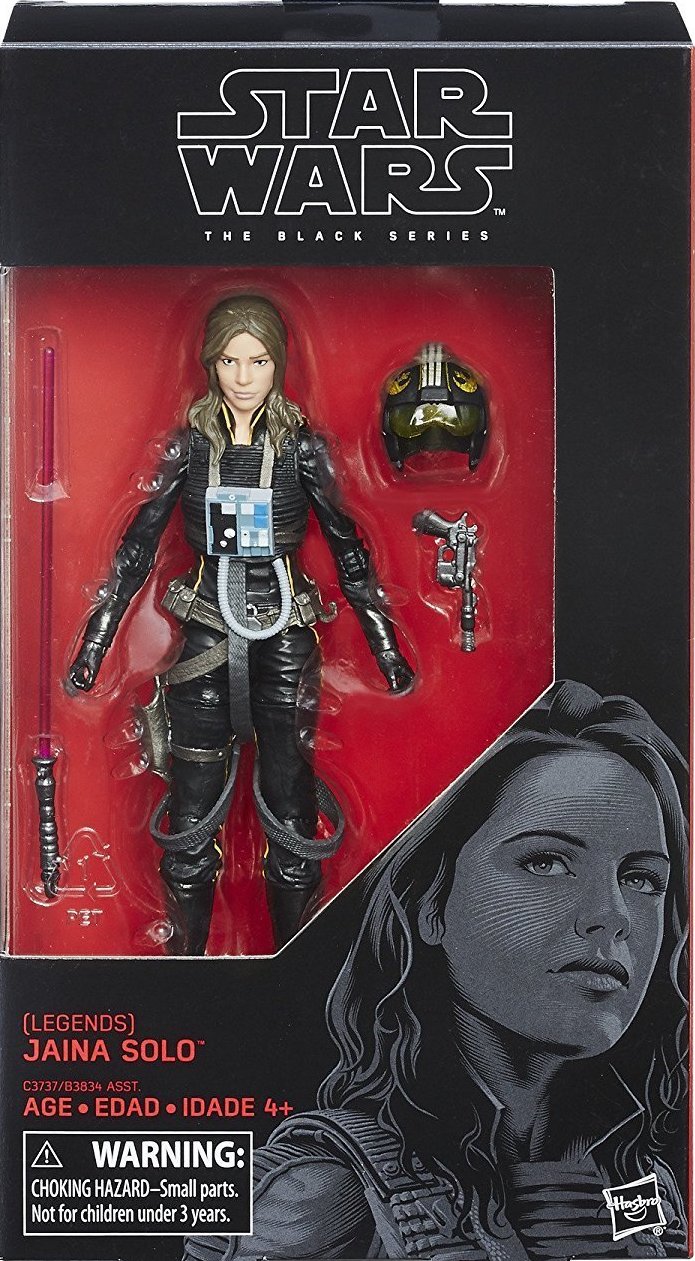 New in stock Star Wars The Black Series Jaina Solo 6-Inch Figure 