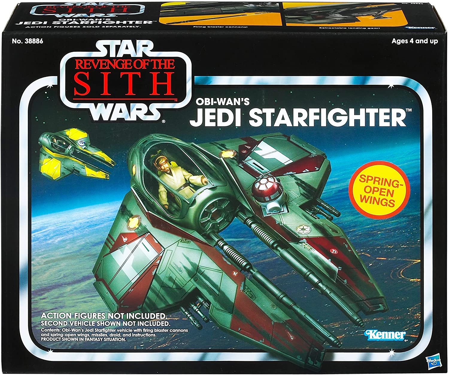 Star Wars Starships & Vehicles Collection #18 Obi-Wans Jedi Starfighter. 