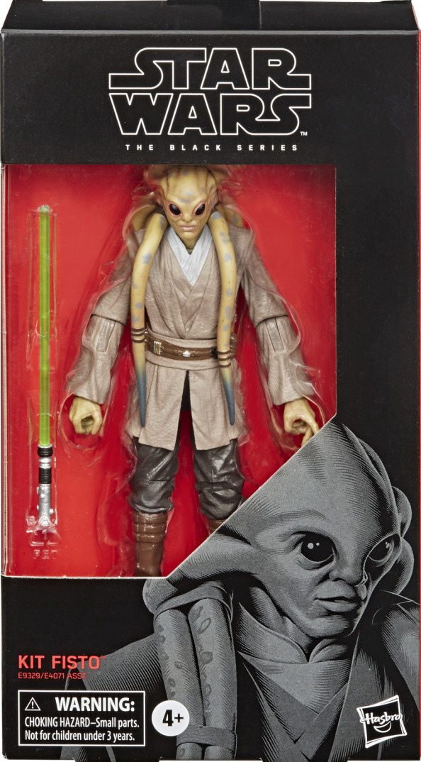 Star Wars The Black Series AOTC Kit Fisto 6" Action Figure LOOSE Ready To Ship 