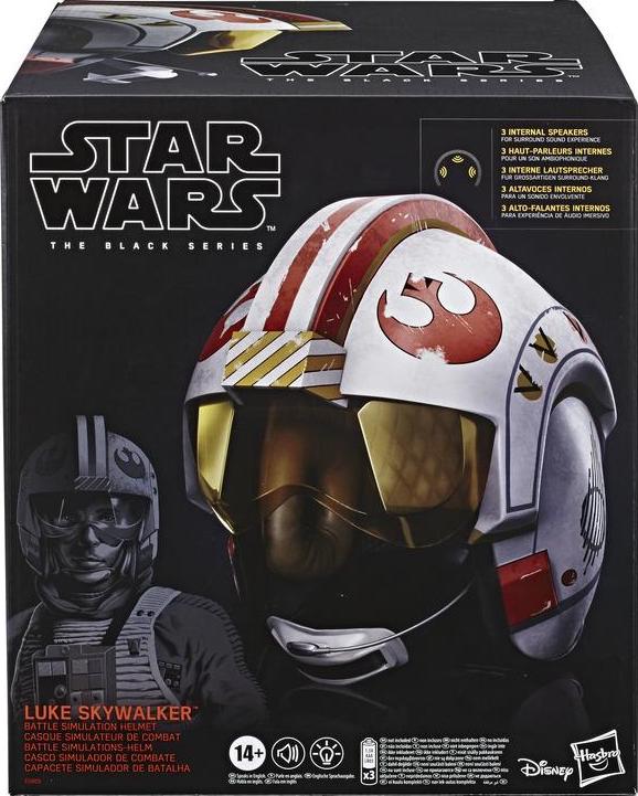 Luke Skywalker XWing Battle Simulation Helmet NIB Star Wars The Black Series 