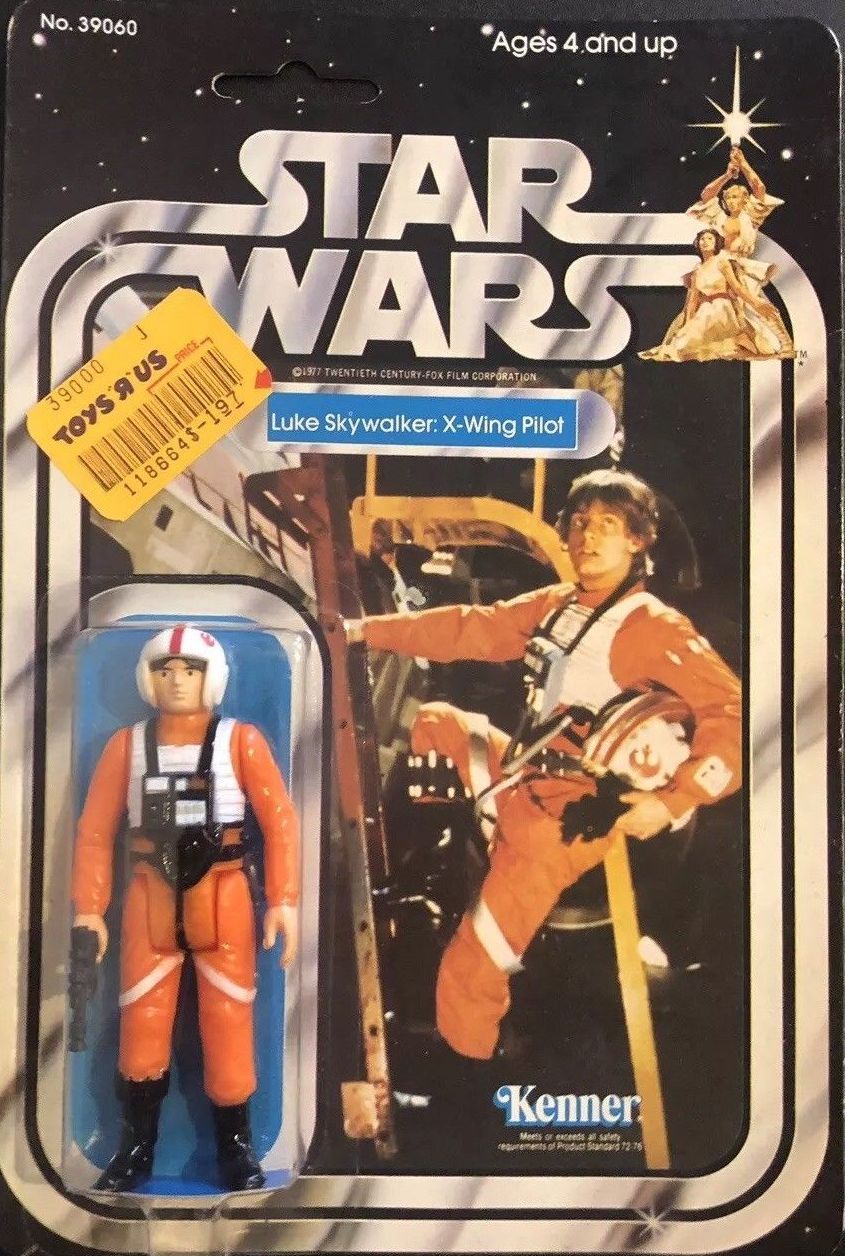 Kenner Star Wars Luke Skywalker In X-Wing Fighter Pilot Gear Action Figure for sale online 