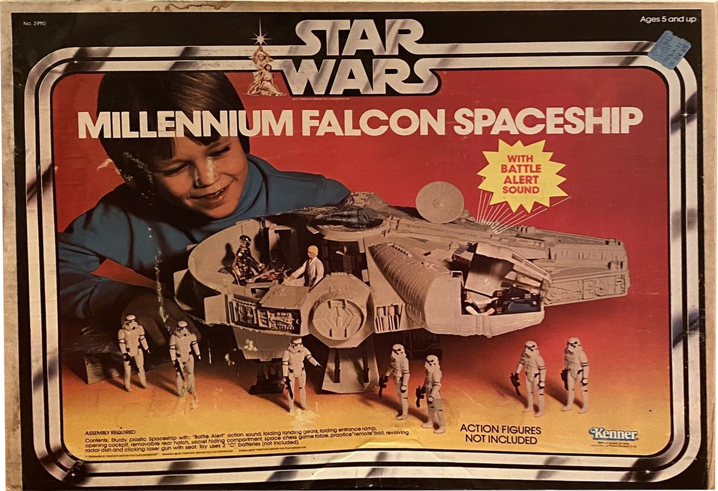 Vintage Star Wars Millennium Falcon 1980 s KENNER Ubicaciondepersonas