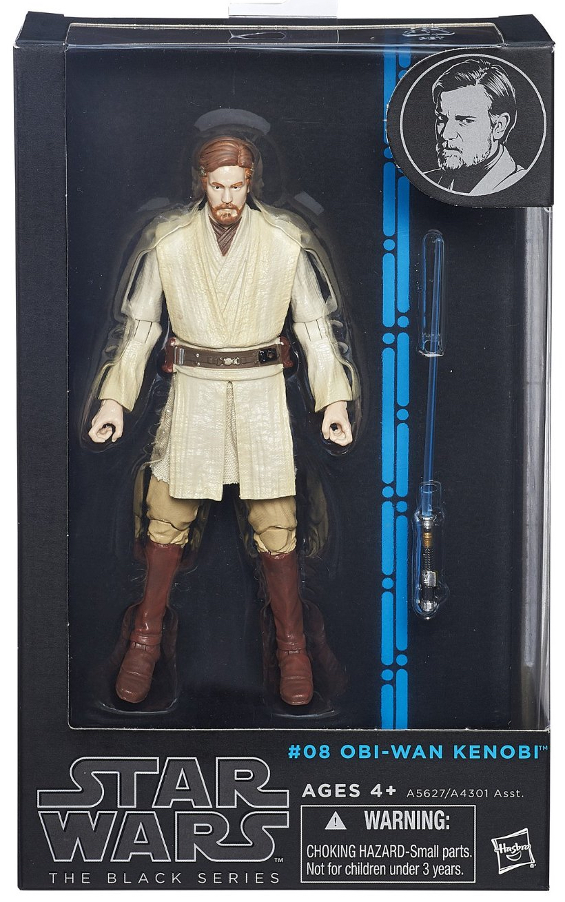 Star Wars Black Series 6" Blue Line Obi Wan Kenobi # 08 NISB 