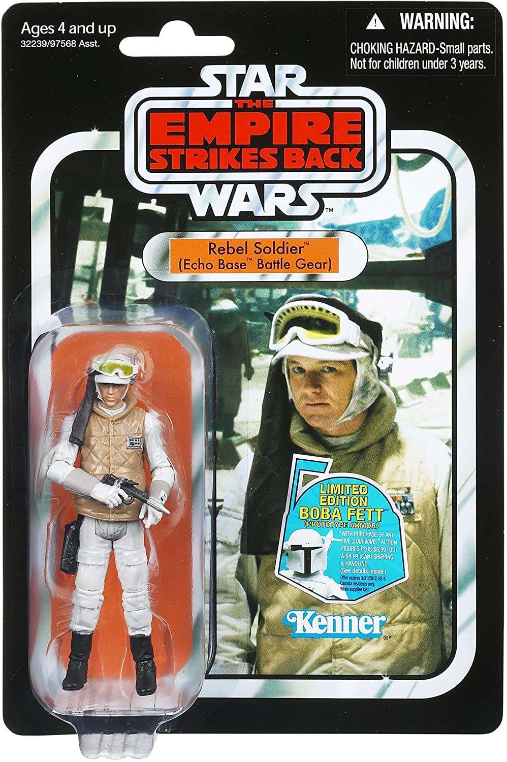 Rebel Soldier (Echo Base Battle Gear) | Star Wars: Episode V The Empire  Strikes Back | Star Wars The Vintage Collection