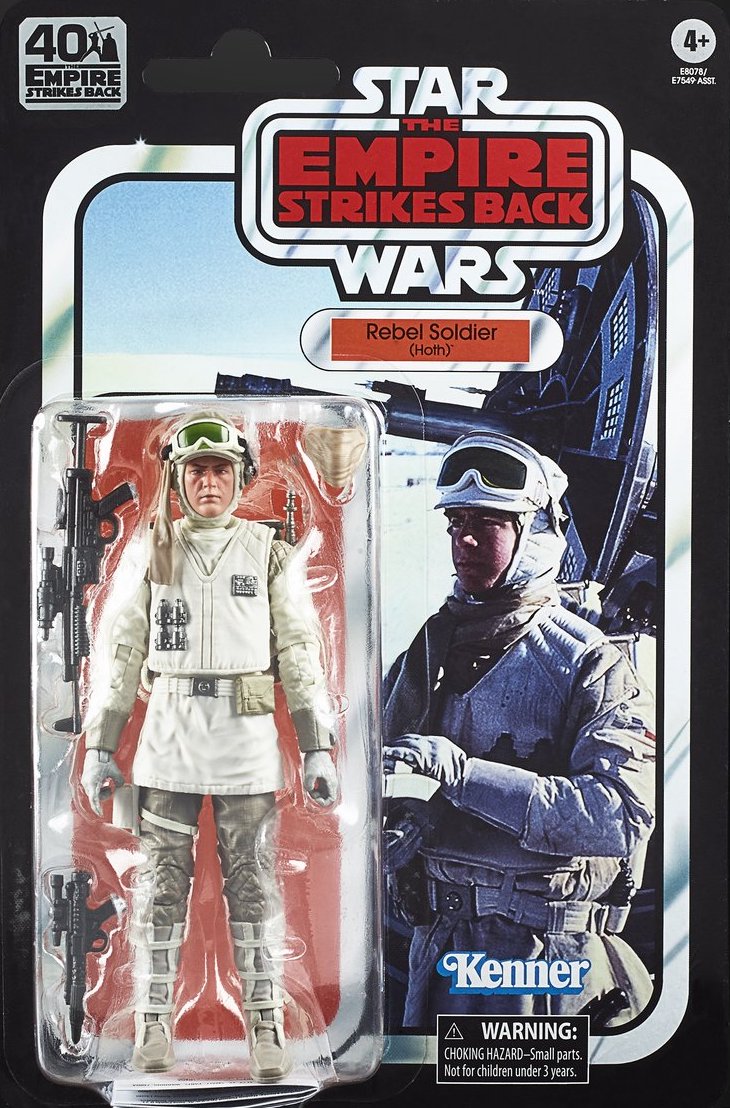 Star Wars Black Series Empire Strikes Back 40th Anniversary Rebel Soldier Hoth 