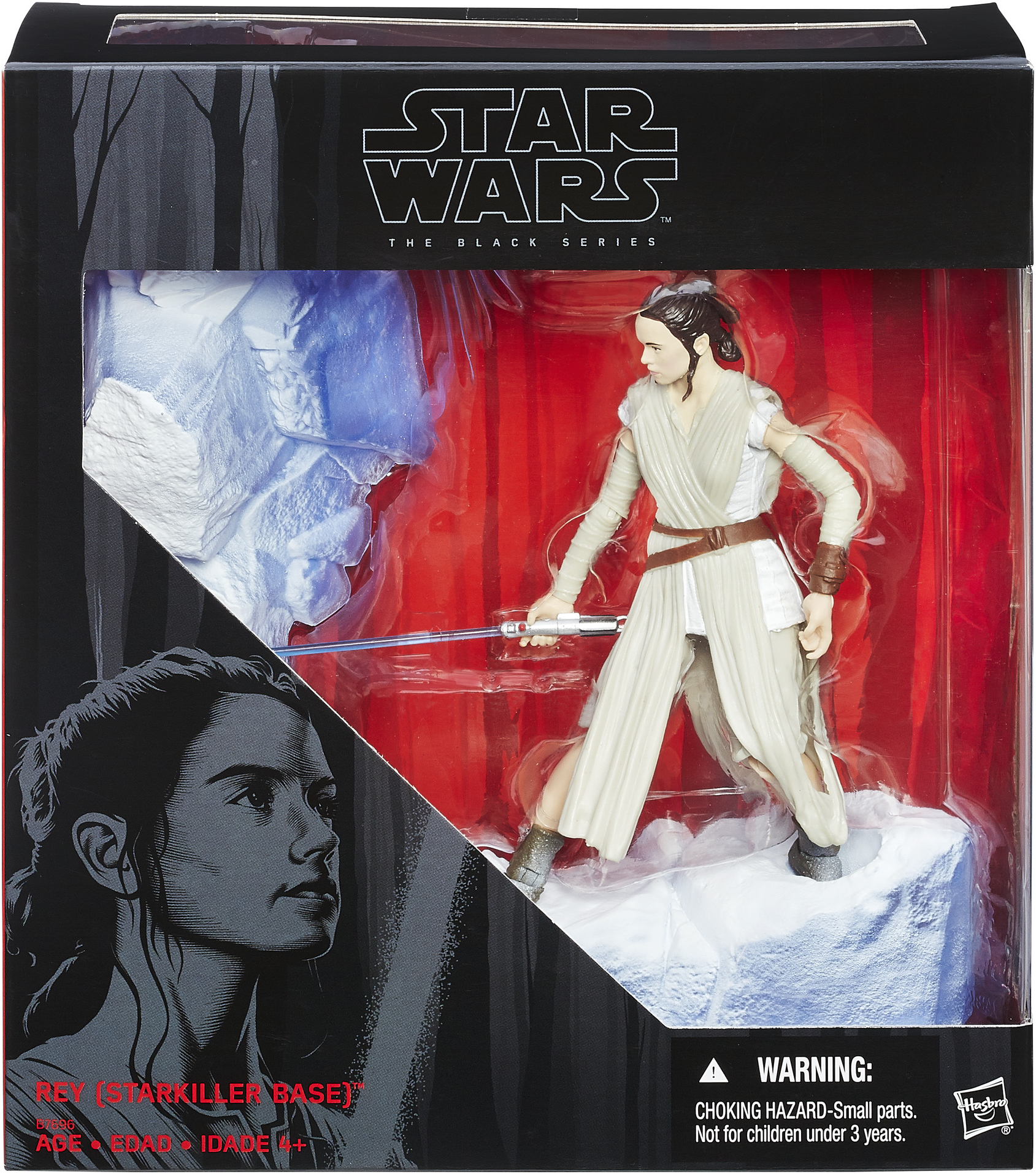 Star Wars 6 Black Series Rey Starkiller