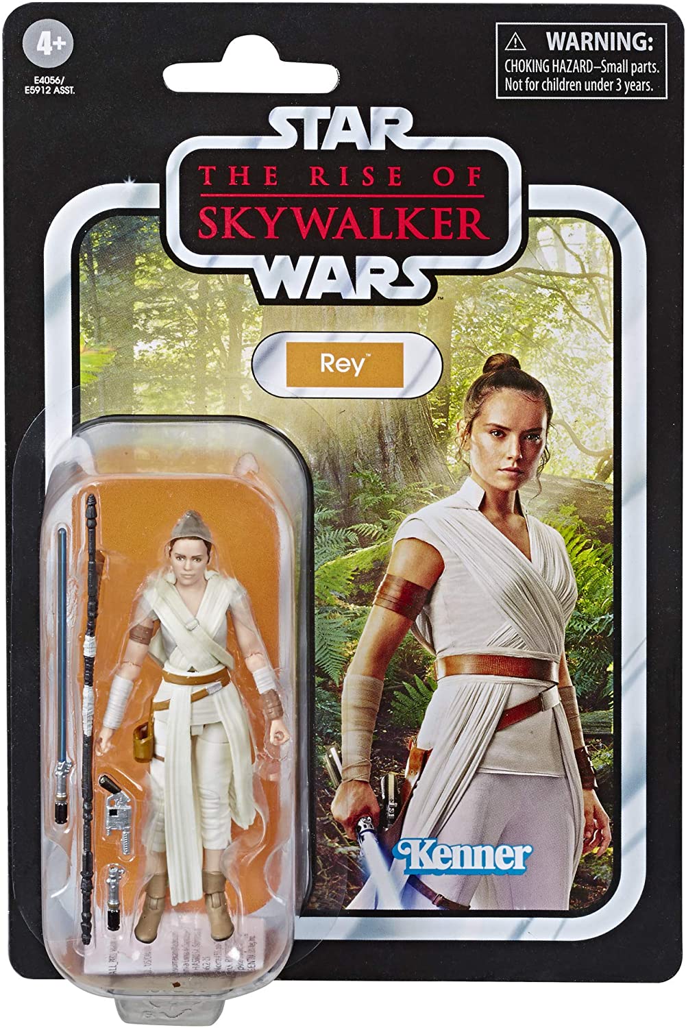 Loose Disney Star Wars The Rise of Skywalker Rey 3.75" PVC Figure 