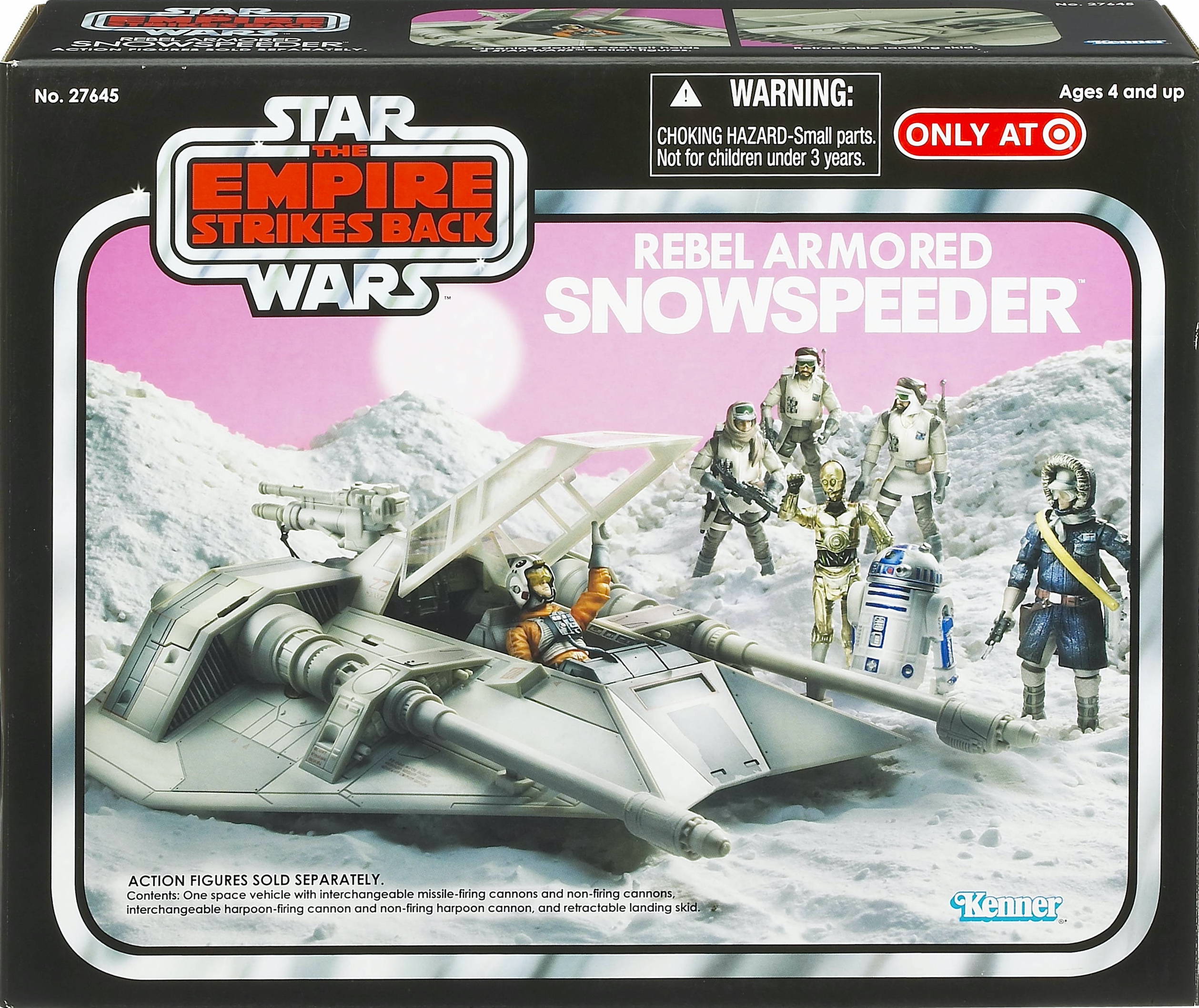 Pg#121B Vintage Star Wars Snow Speeder Parts 