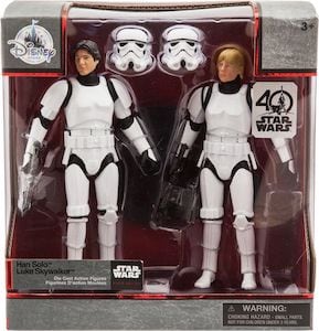 Han and Luke Stormtrooper Disguise