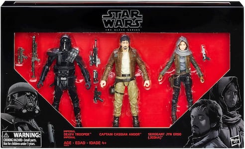 Death Trooper, Captain Cassian, Jyn Erso 3 Pack