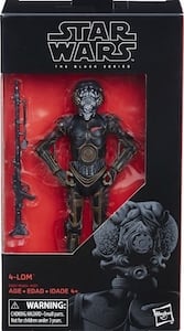 Star Wars 6" Black Series 4-Lom