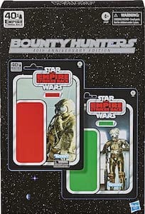 Star Wars 6" Black Series 4-LOM & Zuckuss 2 Pack (40th Anniversary)