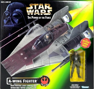 Star Wars Power of the Force A-Wing Fighter