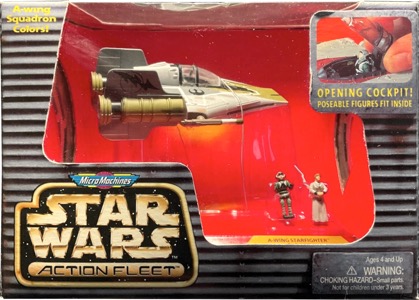 Star Wars Action Fleet A-Wing Starfighter (Squadron Colors)