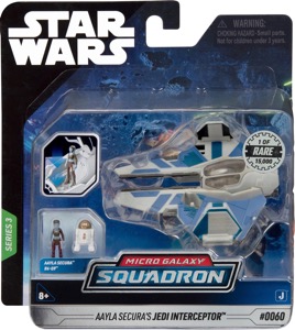 Star Wars Micro Galaxy Squadron Aayla Secura's Jedi Interceptor