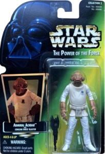 Star Wars Power of the Force Admiral Ackbar