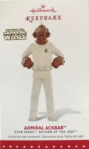 Star Wars Hallmark Admiral Ackbar