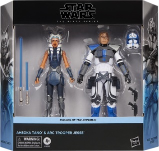 Star Wars 6" Black Series Ahsoka Tano & ARC Trooper Jesse