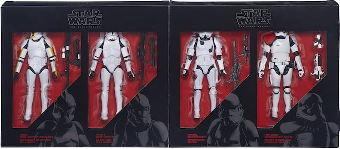 Star Wars 6" Black Series Amazon Stormtrooper 4 pack