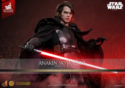 Star Wars Hot Toys Star Wars Anakin Skywalker (Concept Art Version - Artisan Edition)
