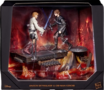 Star Wars 6" Black Series Anakin Skywalker & Obi-Wan Kenobi (Mustafar Duel)