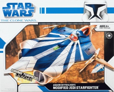 Star Wars The Clone Wars Anakin Skywalker's Modified Jedi Starfighter