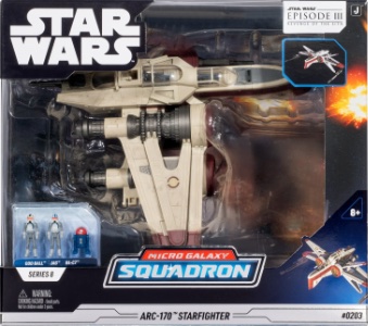 Star Wars Micro Galaxy Squadron ARC-170 Starfighter