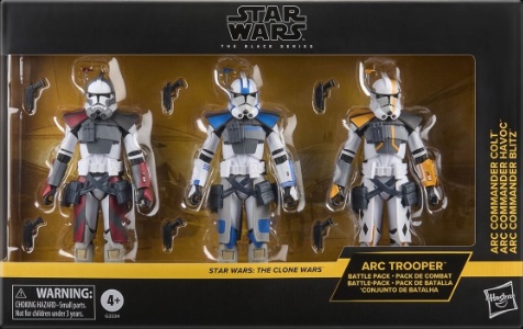 ARC Trooper Battle Pack (Havoc, Colt, Blitz)
