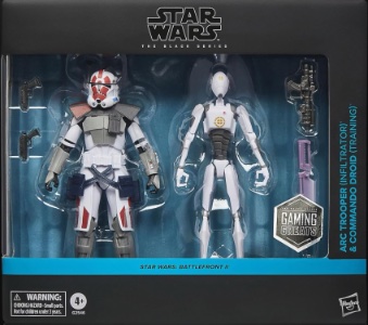 Star Wars 6" Black Series ARC Trooper (Infiltrator) & Commando Droid (Training)
