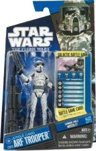 Star Wars The Clone Wars ARF Trooper (Jungle Deco)