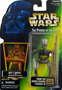 Star Wars Power of the Force ASP-7 Droid