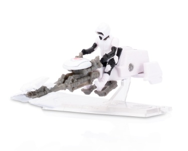 Star Wars Micro Galaxy Squadron Ava Speeder Bike with Scout Trooper