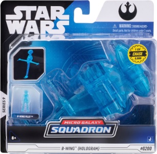 Star Wars Micro Galaxy Squadron B-Wing (Hologram)