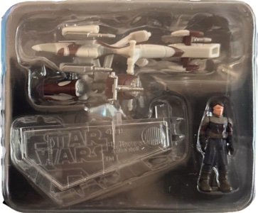 Star Wars Micro Galaxy Squadron BARC Speeder and Sidecar with Anakin Skywalker