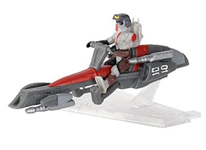 Star Wars Micro Galaxy Squadron Barc Speeder (Batch Batch) with Tech