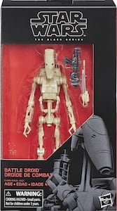 Star Wars 6" Black Series Battle Droid