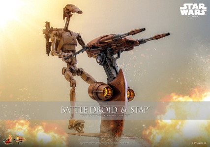 Star Wars Hot Toys Star Wars Battle Droid & STAP
