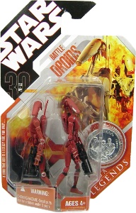 Star Wars 30th Anniversary Battle Droids (Red)