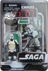 Star Wars The Saga Collection Biker Scout