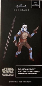 Star Wars Hallmark Bo Katan Kryze & Darksaber