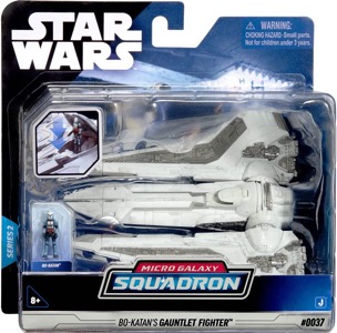 Star Wars Micro Galaxy Squadron Bo Katan's Gauntlet Fighter