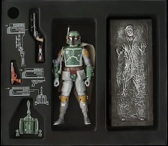 Star Wars 6" Black Series Boba Fett and Han Carbonite