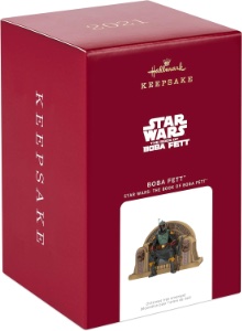 Star Wars Hallmark Boba Fett on Throne