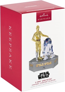 Star Wars Hallmark C-3PO and R2-D2